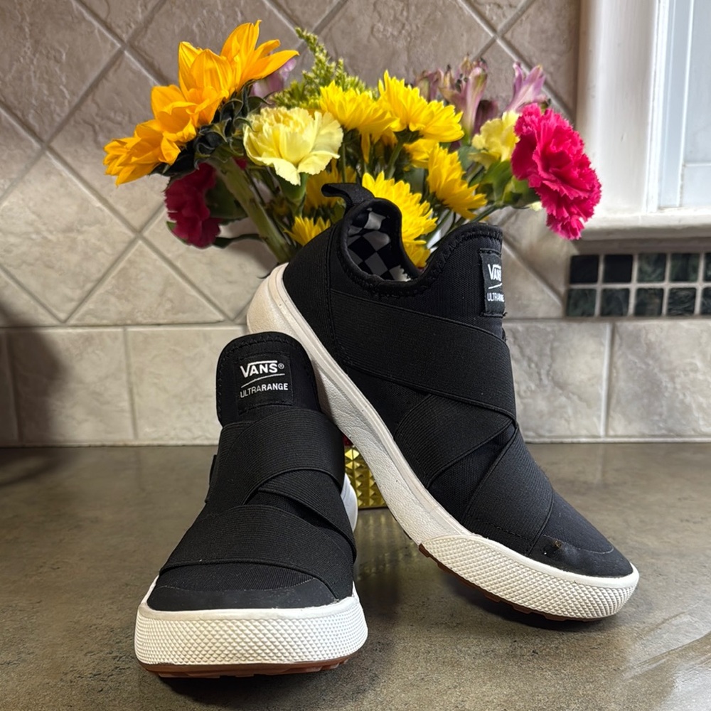 Vans Black Slip-On Sneakers